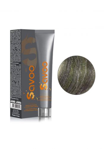 Savoo Hair Color Cream No.7.111 Extra Intense Olive Ash Blond 100ml صبغة الشعر