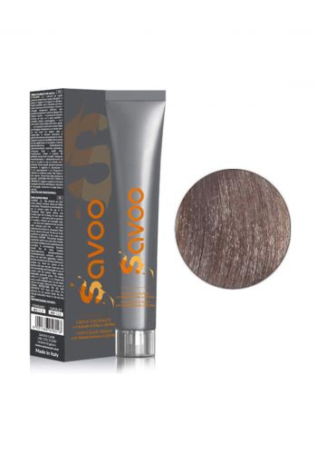 Savoo Hair Color Cream No.8.121 Light Ash Oak Blond 100ml صبغة الشعر