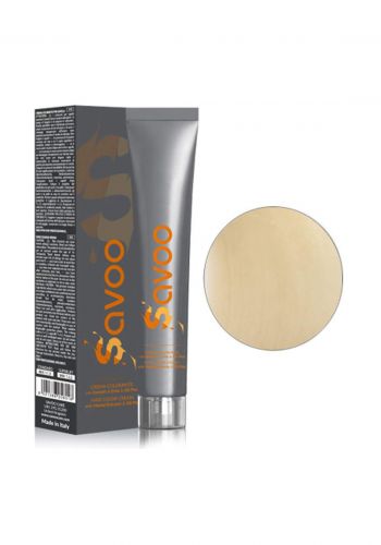 Savoo Hair Color Cream No.11.0 Very Light Grades Ash Titanium 100ml صبغة الشعر