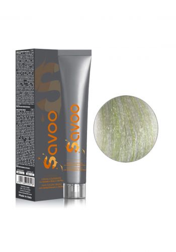 Savoo Hair Color Cream No.9.111 Very Light Extra Intense Olive Ash Blond 100ml صبغة الشعر