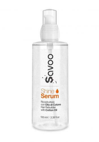 Savoo Shine Serum Ricostruttore for Hair 100ml سيرم للشعر