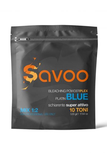 Savoo Bleaching Powder Blue 500gm بلوندر الشعر المصبوغ