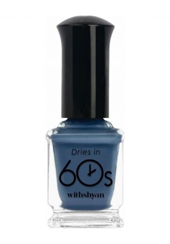 طلاء اظافر 9 مل درجة M25 من وذتشيان Withshyan Nail Polish Romance Blue No: M25