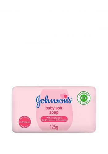 صابون للأطفال 125 غم من جونسون Johnson Babay Soap 