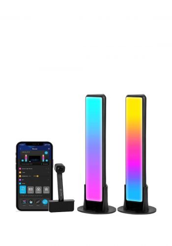 ستاند منضدي مزدوج ذكي اضاءة محيطية 12 فولت من كوفي Govee H6054 DreamView P1 Light Bars 