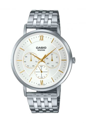 ساعة رجالية مقاومة للماء من كاسيو Casio Wrist Watch MTP-B300D-7AVDF