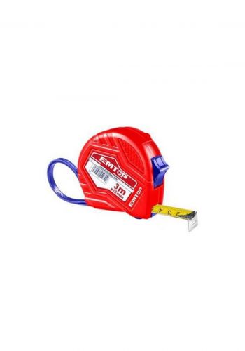 شريط قياس (فيتة)  3 متر من إيمتوب EMTOP EMTP13102 Steel Measuring Tape 