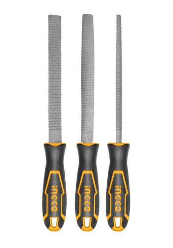مجموعة مبارد خشب 3 قطع من انجيكو Ingco HKTFW0308  steel file