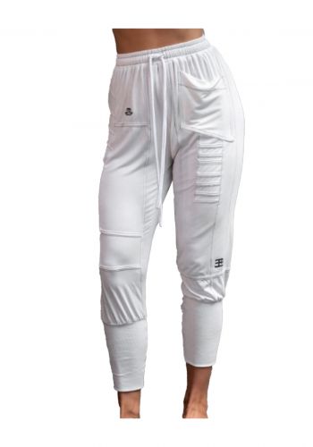 سروال رياضي نسائي باللون الابيض من بدي إنجنيرز Body Engineers Alchemist Jogger Creme  