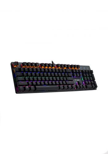 كيبورد عربي وانكليزي كيمنك ملون- Rapoo V500SE Wired Gaming Mechanical Keyboard RGB