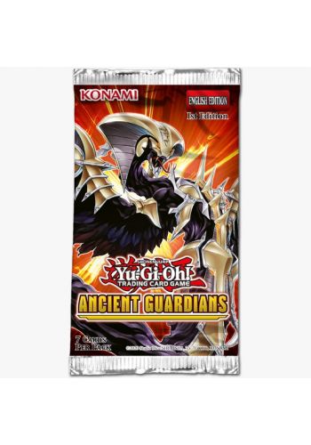 لعبة بطاقات يو غي يو 7 بطاقات من كونامي Konami Yugioh Ancient Guardians 
