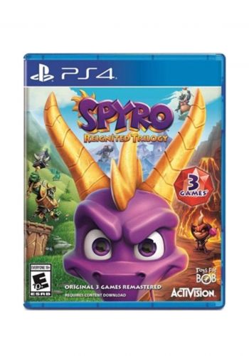 لعبة بلي ستيشن 4 Spyro Reignited Trilogy  Video Game For PlayStation 4 