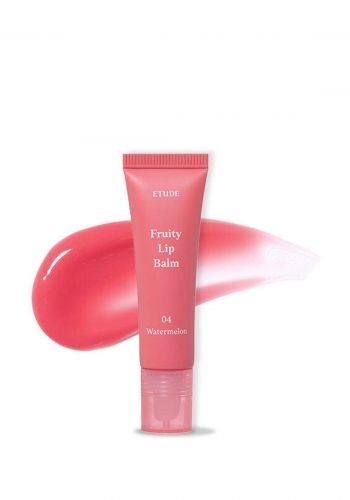 مرطب الشفاه بالفواكه رقم (#4) 10 غم من ايتود هاوس   Etude House Fruity Lip Balm Water Melon