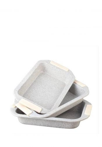 Zio Oven Tray 3 Pcs Set سيت قوالب فرن من زيو 3 احجام
