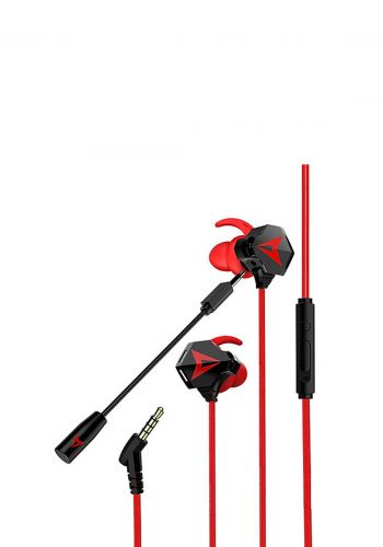 سماعة سلكية مع مايكرفون قابل للازالة  من سانديم Sendem S2 gamer headset with removable mic-Red