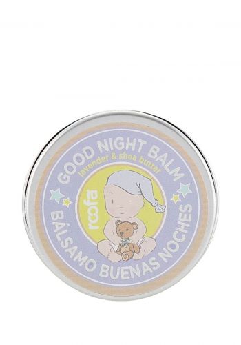 كريم مرطب ليلي للأم والطفل بخلاصة زبدة الشيا واللافندر للبشرة الجافة 50 مل من روفا Roofa Good Night Balm
