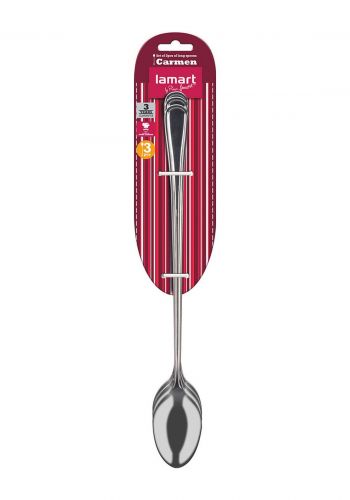 سيت ملاعق شاي طويلة 3 قطع من لامارات Lamart LT5012 Long Spoons