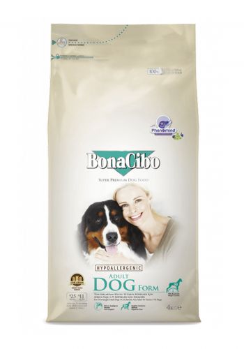 طعام جاف للكلاب الحساسة 4 كيلو من بوناجيبو  Bonacibo dry food