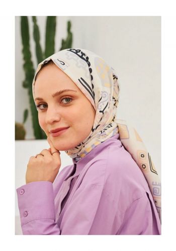 شال نسائي قطني متعدد اللون 