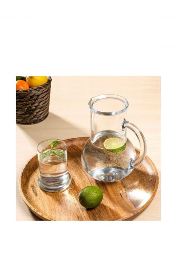 ابريق زجاجي مع قدح من باشابهجة Pasabahce Glass Flask