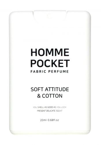 عطر هوم بوكيت للرجال 20 مل من سيلوفير Celluver Homme Pocket Soft Attitude & Cotton Perfume