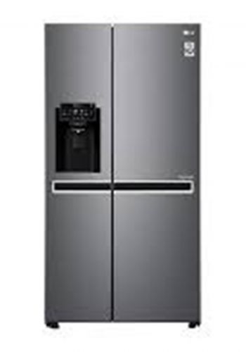 ثلاجة 26 قدم بابين اللون فضي من ال جيLG GCL-267PXL Refrigerator