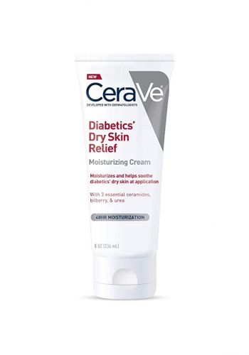 كريم اليدين و القدم للبشرة الجافة لمرضى السكر 89 مل من سيرافي CeraVe Diabetic Dry Skin Releif Hand and Foot Cream