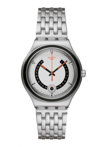 ساعة رجالية فضية اللون من سواج Swatch YWS405G Men's Watch 