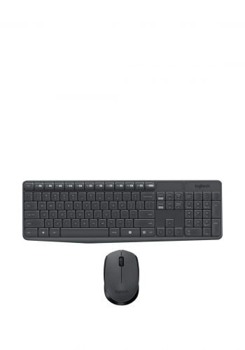 لوحة مفاتيح لاسلكية وماوس Logitech Mk235  Keyboard+Mouse Combo Wireless  