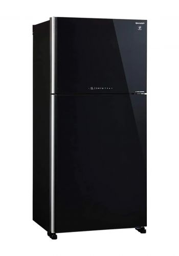 ثلاجة انفيرتر 25 قدم 1.2 امبير من شارب Sharp SJ-GMF700-BK3 Inverter Refrigerator