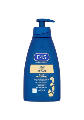 كريم مرطب للبشرة الجافة 400 مل E45 Rich Cream  