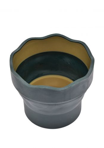 Watercolor Glass وعاء فرش من فايبر كاستل متعدد الأستخدامات (8*10)سم