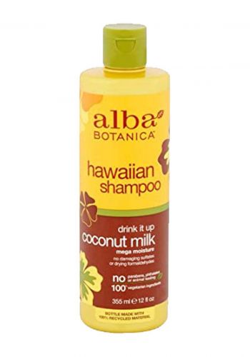 شامبو جوز الهند للشعر الجاف المتقصف المتضرر 355 مل من البا بوتانيكا Alba Botanica Shampoo
