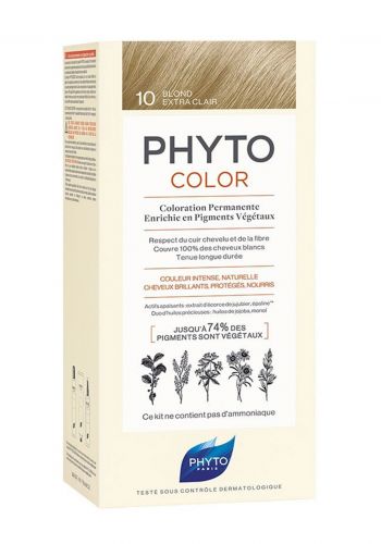 صبغة للشعر اشهر فاتح من فيتو  Phyto Color 10- Blond Extra