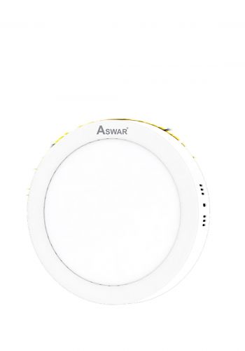 ضوء ليد دائري الشكل ظاهري 32 واط ابيض اللون من اسوار Aswar AS-LED-SP32W (6500K) Virtual Round LED Light