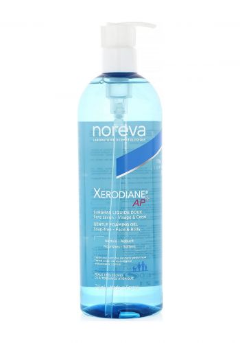 غسول جل للوجه والجسم للبشرة الحساسة والجافة جداَ 745 مل من نوريفا  Noreva Xerodiane AP Face & Body Gentele Foaming Gel