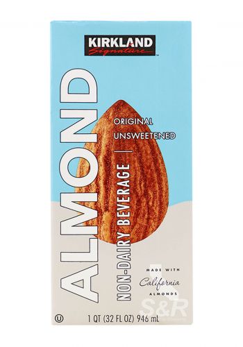 حليب لوز خالي من السكر 946 مل من كيرك لاند Kirkland Unsweetened Almond Milk