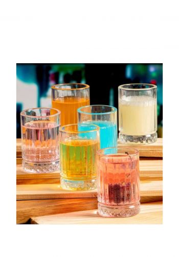 سيت اقداح زجاجية 6 قطع من باشابهجة Pasabahce Glasses Set