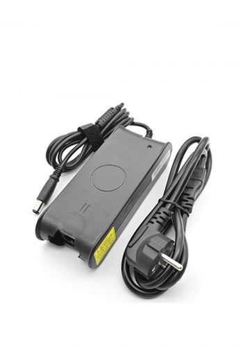 شاحن لابتوب ديل Laptop AC Adapter Batterys Charger For Dell 19.5V 4.62A  -Black