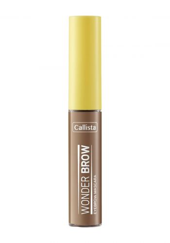ماسكارا حواجب 4.5 مل درجة 01 اشقر من كاليستا Callista Wonder Brow Eyebrow Mascara - 01 Blonde  