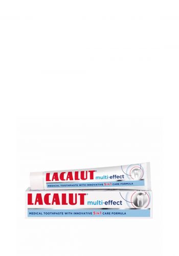 معجون اسنان 5 في 1 بحجم 75 مل لاكالوت Lacalut Multi-Effect Toothpaste