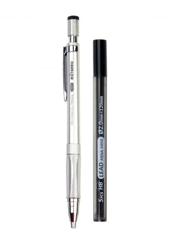 قلم رصاص ميكانيكي2 ملم  من موتارو Motarro  mc029-13 Mechanical Pencil Metal