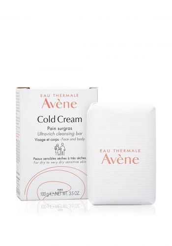 صابونة لعلاج الأكزيما و البشرة الجافة 100 غرام من افين Avene Cold Cream Bar