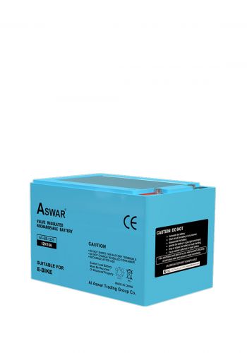بطارية قابلة لأعادة الشحن 15 أمبير من أسوار Aswar AS-EB-1220 Valve Regulated Rechargeable Battery
