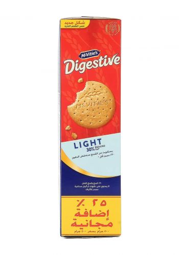 بسكويت القمح 500 غرام من مكفيتيز  McVitie's Digestive Light Biscuit

