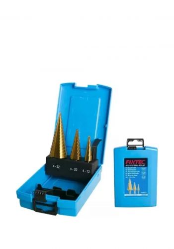 سيت مثقاب مخروطي عدد 3 من فيكستك  Fixtec FSDK-3 Step Drill Bits Set 