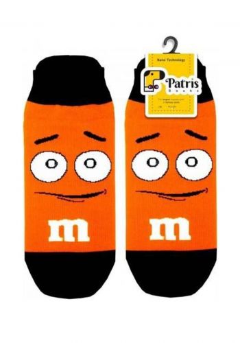 جوارب ربع قدم لكلا الجنسين بتصميم ام اند امز من باتريس Patris Socks 
