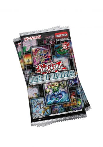 لعبة بطاقات يو غي يو Yu-Gi-Oh Maze Of Memories 7 Cards Per Pack