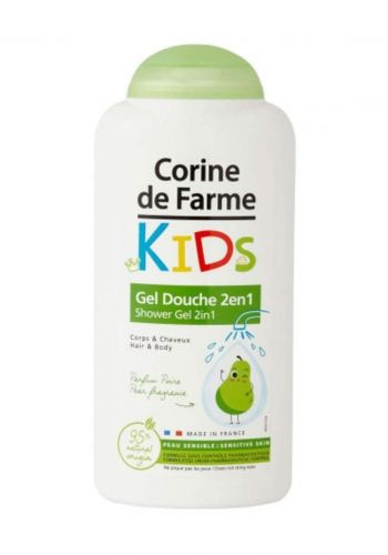 شامبو للشعر والجسم للاطفال بعطر الكمثري 300مل من كورين  دي فارم Corine De Farme Baby Shampoo Pear Fragrance For Baby