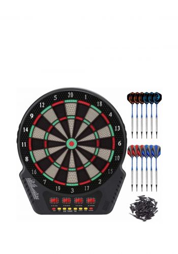 لعبة رمي السهام الالكترونيه مع شاشات رقمية Electronic Dart 4 Board For Adults 